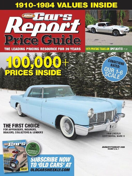 Title details for Old Cars Report Price Guide by Active Interest Media HoldCo, Inc. - Wait list
